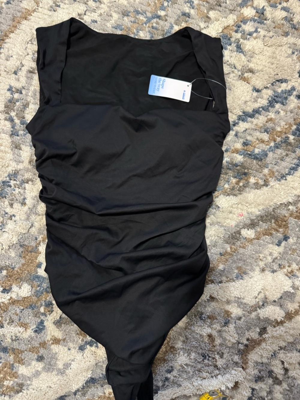 Women’s Black Shapewear Bodysuit - Smooth Tummy Control